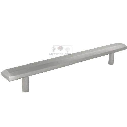 6" Centers Beveled Appliance Pull in Nickel Stainless