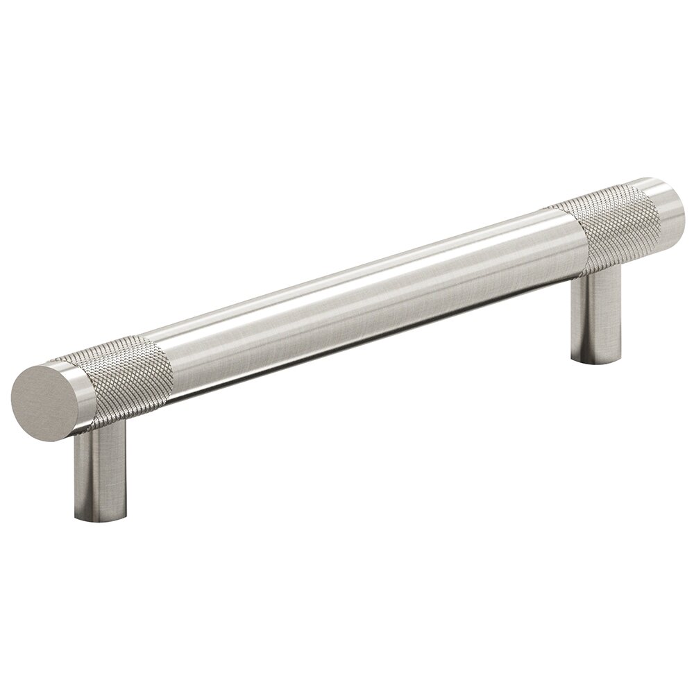 10" Centers Appliance/Oversized Pull Hand Finished in Satin Nickel