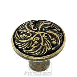 1 1/4" Knob in Antique Bronze