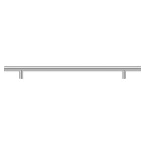 Stainless Steel 10" Centers European Bar Pull in Brushed Stainless Steel