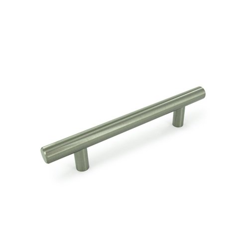 Stainless Steel 3 3/4" Centers European Bar Pull in Brushed Stainless Steel