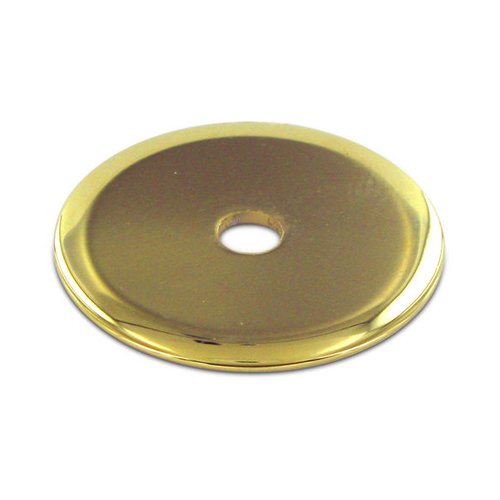 Solid Brass 1 1/4" Diameter Knob Backplate in PVD Brass