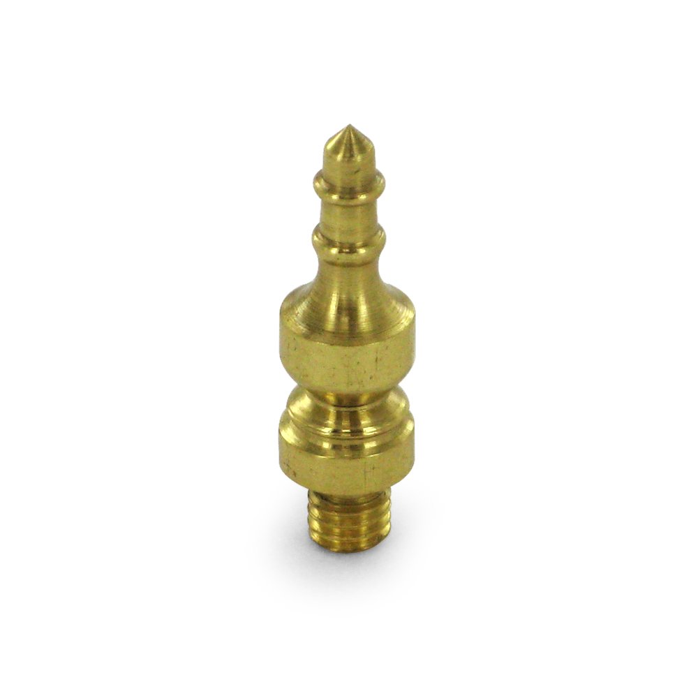 Solid Brass Urn Tip Cabinet Hinge Finial (Sold Individually) in Polished Brass
