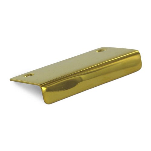 Solid Brass 3" x 1 1/2" Drawer, Cabinet and Mirror Pull in PVD Brass