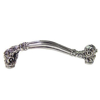 5" (128mm) Centers Geneve Handle in Burnish Silver