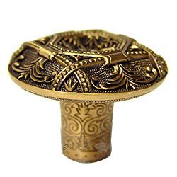 1 1/2" Portsmouth Knob in Museum Gold
