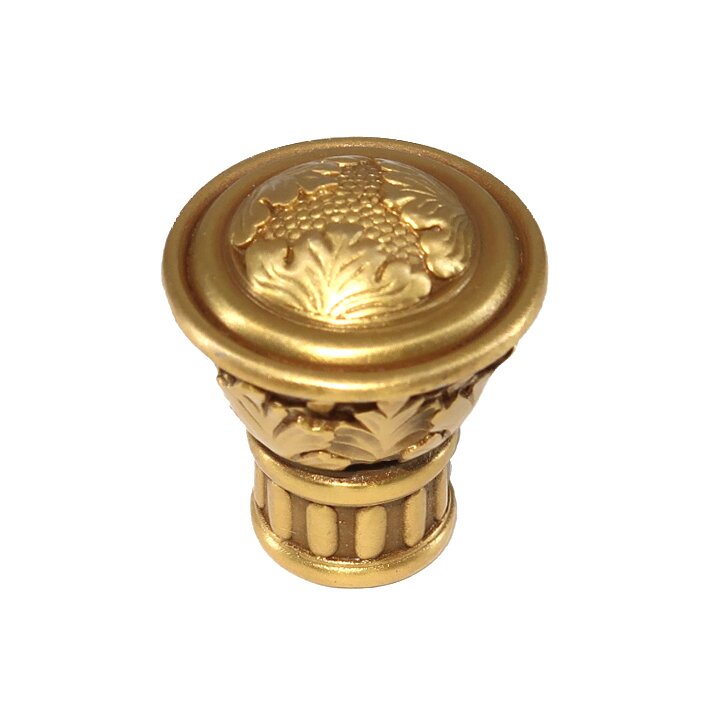 7/8" Diameter Nantucket Mini Knob in Antique Brass
