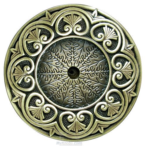 1-13/16" Knob Backplate in Antique Nickel