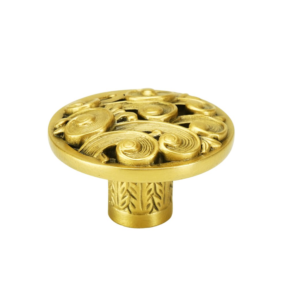 1 5/16" Diameter Somerset Knob in Florentine Gold