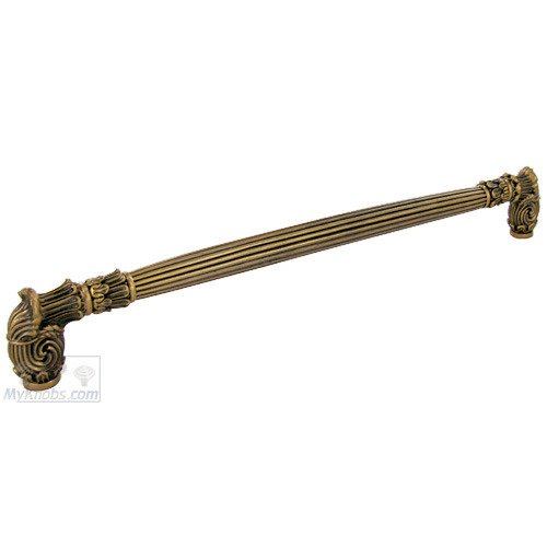 12" Centers Geneve Pull in Antique Brass