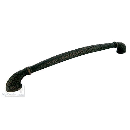8" Centers Alligator Handle in French Bronze