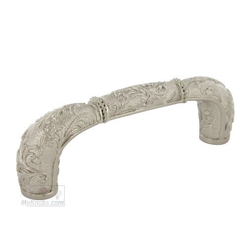 3 1/2" Centers Glendale Handle in Burnish Silver