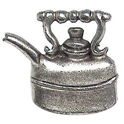 Tea Pot Knob in Antique Matte Copper