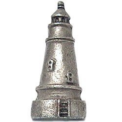 Lighthouse Knob in Antique Matte Silver