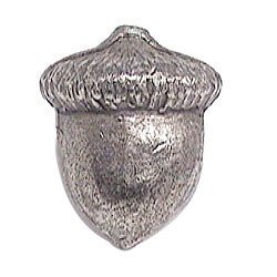 Acorn Knob in Antique Matte Silver