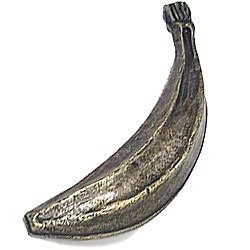 Banana Knob in Antique Bright Brass