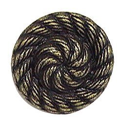 Rope Swirl Knob in Antique Matte Copper