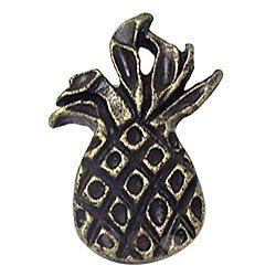 Large Pineapple Knob in Antique Matte Brass