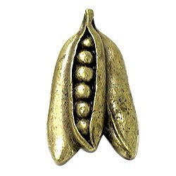 Peas Knob in Aged Brass