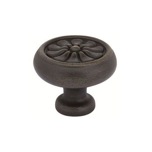1" Diameter Petal Knob in Medium Bronze