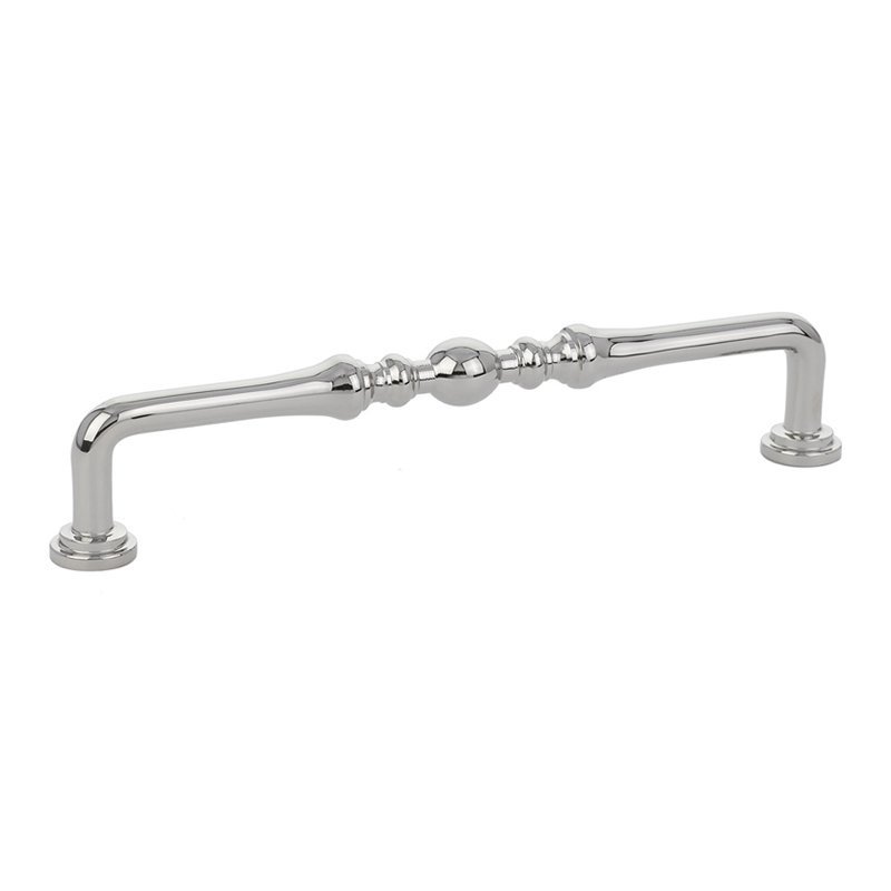 6" Centers Spindle Pull in Polished Nickel