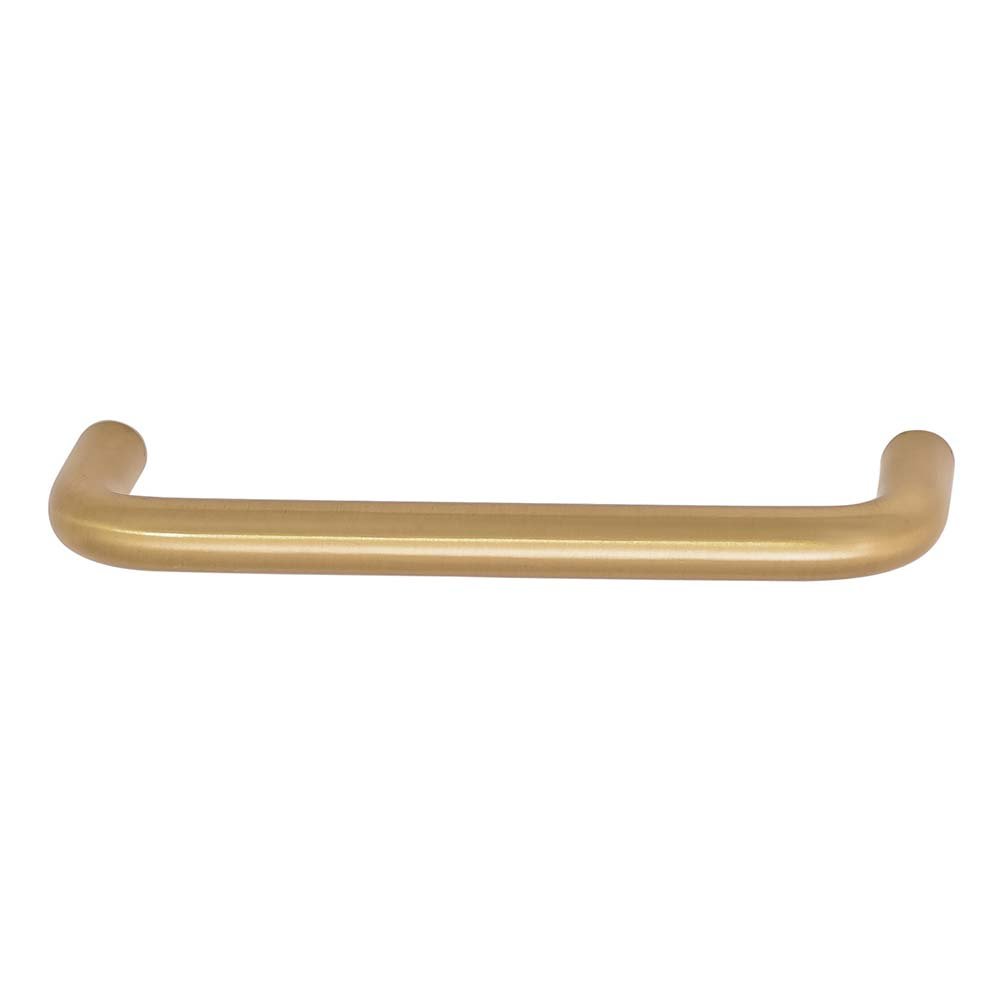3 1/2" Centers Wire Pull in Satin Brass