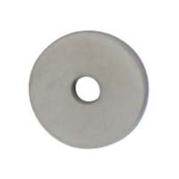5/8" Diameter Backplate in Stainless Steel Matte