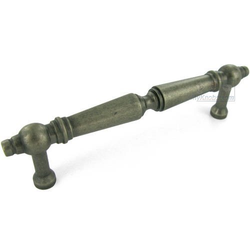 Solid Brass Pull 3 3/4" Centers Pull in Pewter