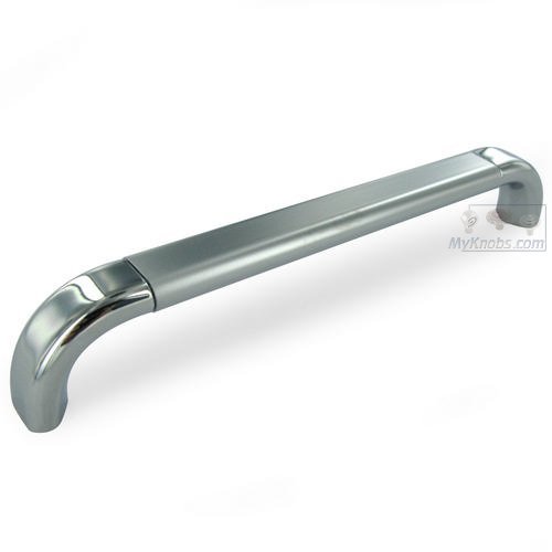6 1/4" Centers Handle in Polished Chrome / Matte