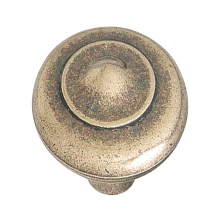 1" Diameter Knob in Antique Bronze