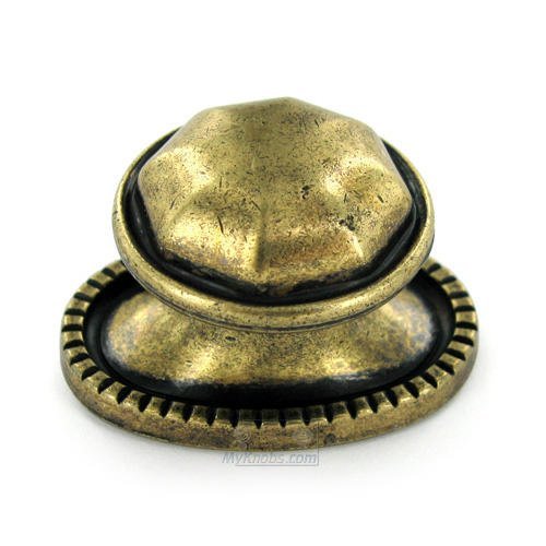 1" Diameter Knob in Antique Bronze