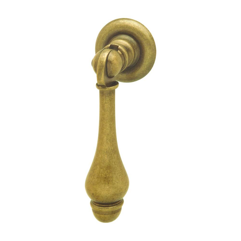 Pendant Pull in Antique Brass