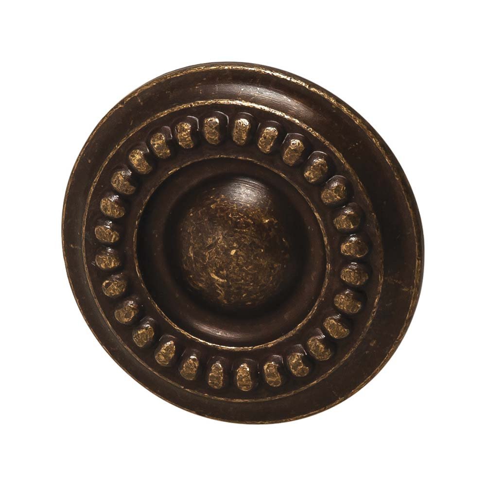 1 3/8" Diameter Knob in Brushed Bronze