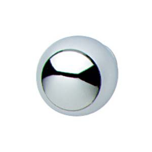 1" Diameter Knob in Polished Chrome