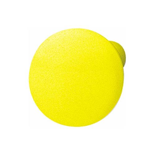 1 1/4" Diameter Plastic Knob in Yellow