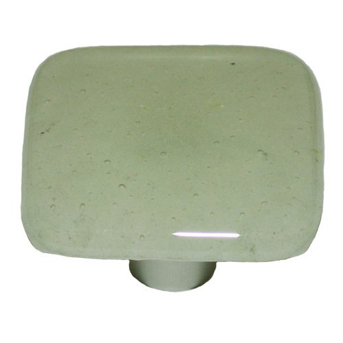 1 1/2" Knob in Pine Green Tint with Aluminum base