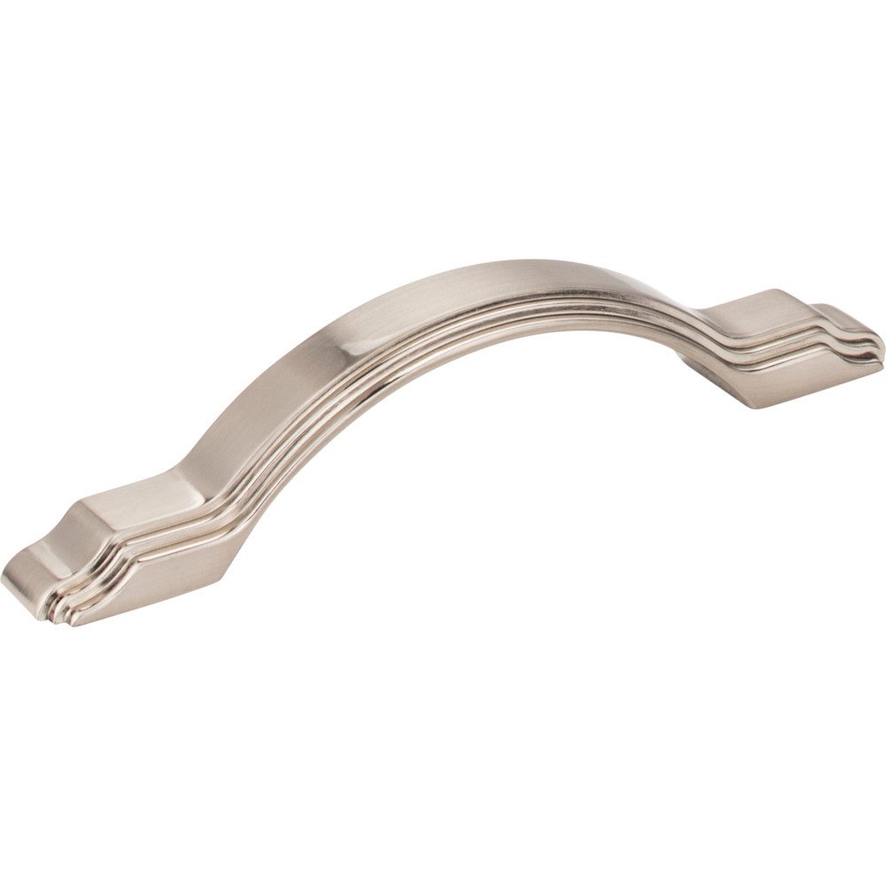 96mm Centers Cabinet Pull in Satin Nickel