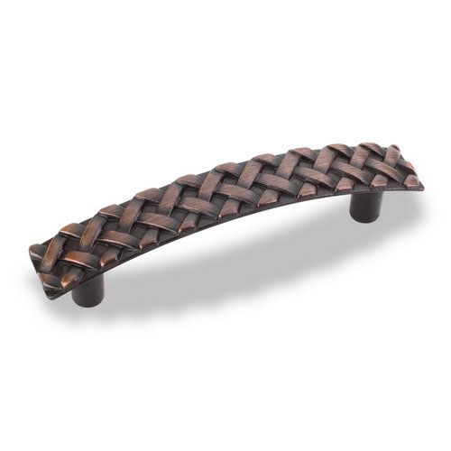 3 3/4" Centers Braided Pull in Brushed Oil Rubbed Bronze
