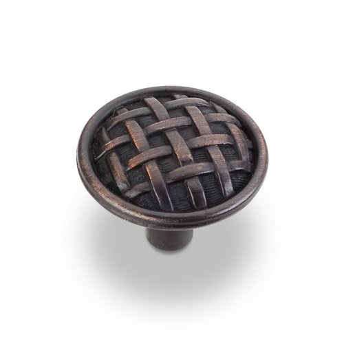 1 5/8" Diameter Braided Knob in Brushed Oil Rubbed Bronze