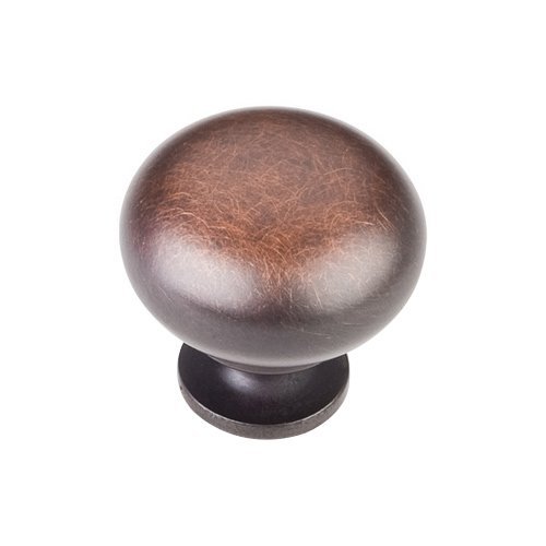 1 1/4" Diameter Mushroom Knob in Brushed Oil Rubbed Bronze