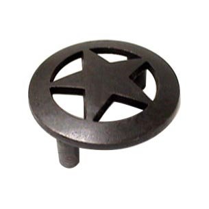 Large Star Pull in Oil Rubbed Bronze