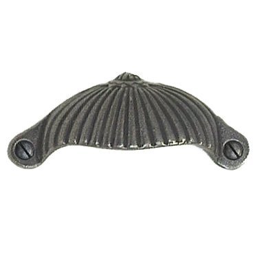 Cup Pull 3 5/8" Centers in Matte Bronze