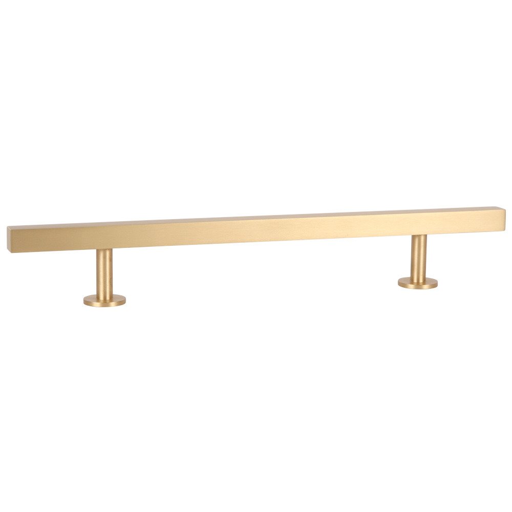 9" C/C 14" O/A Solid Brass Appliance Pull in in Brushed Brass