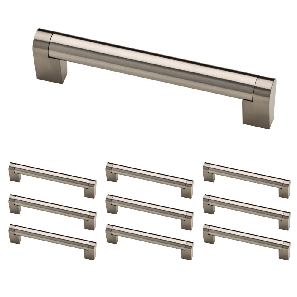 (10 Pack) 5 1/16" (128mm) Centers Stratford Bar Pull in Stainless Steel