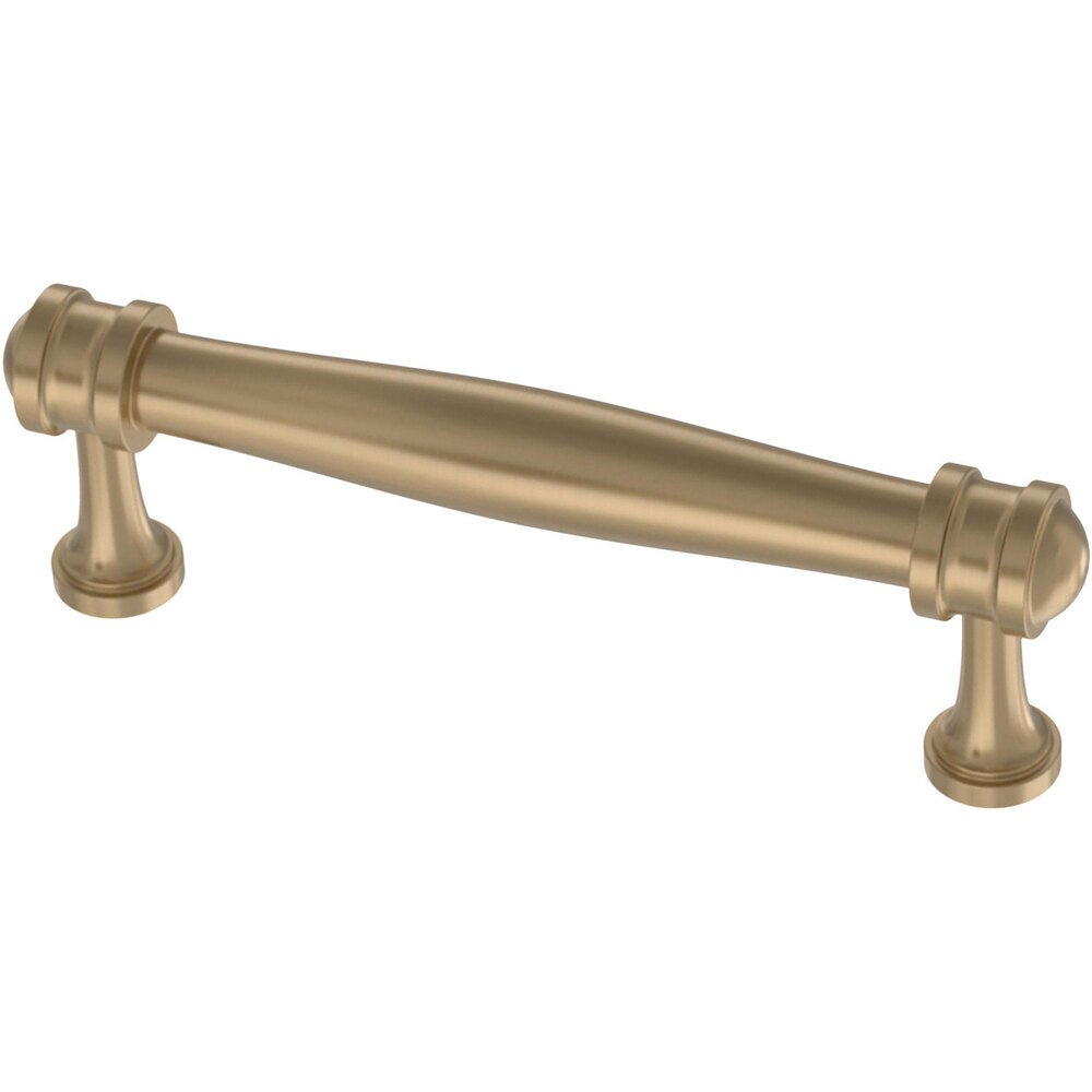 3 3/4" (96mm) Centers Charmaine Pull in Champagne Bronze