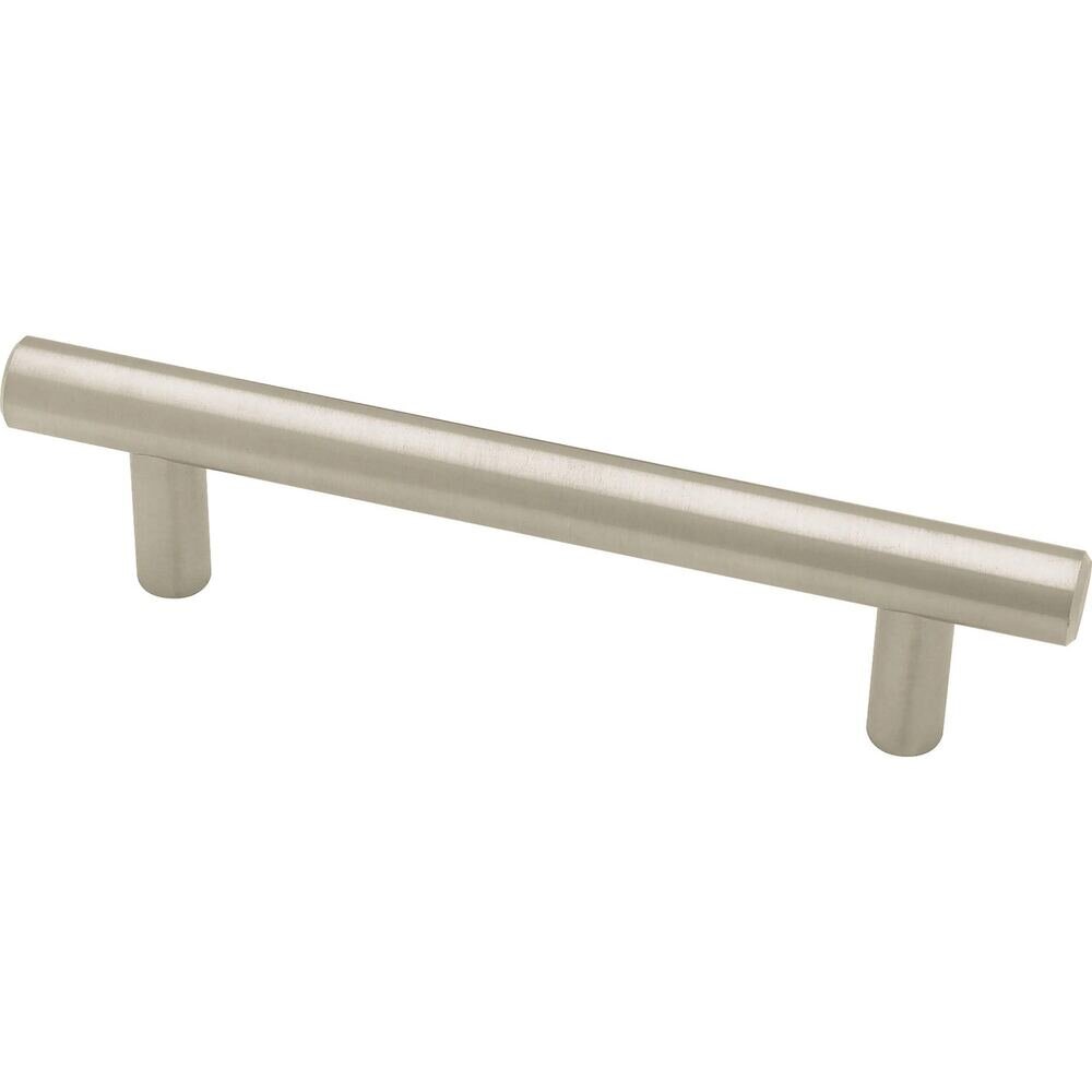 3 3/4" Flat End Bar Pull in Stainless Steel