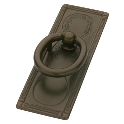96mm Vintage Ring Pull in Rubbed Bronze Ii