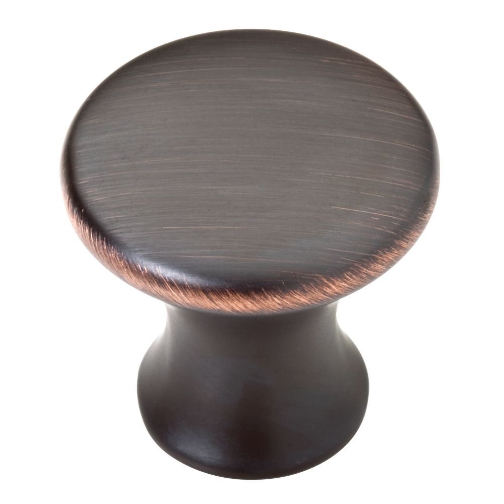 1 1/8" Serenity Knob in Bronze with Copper Highlights