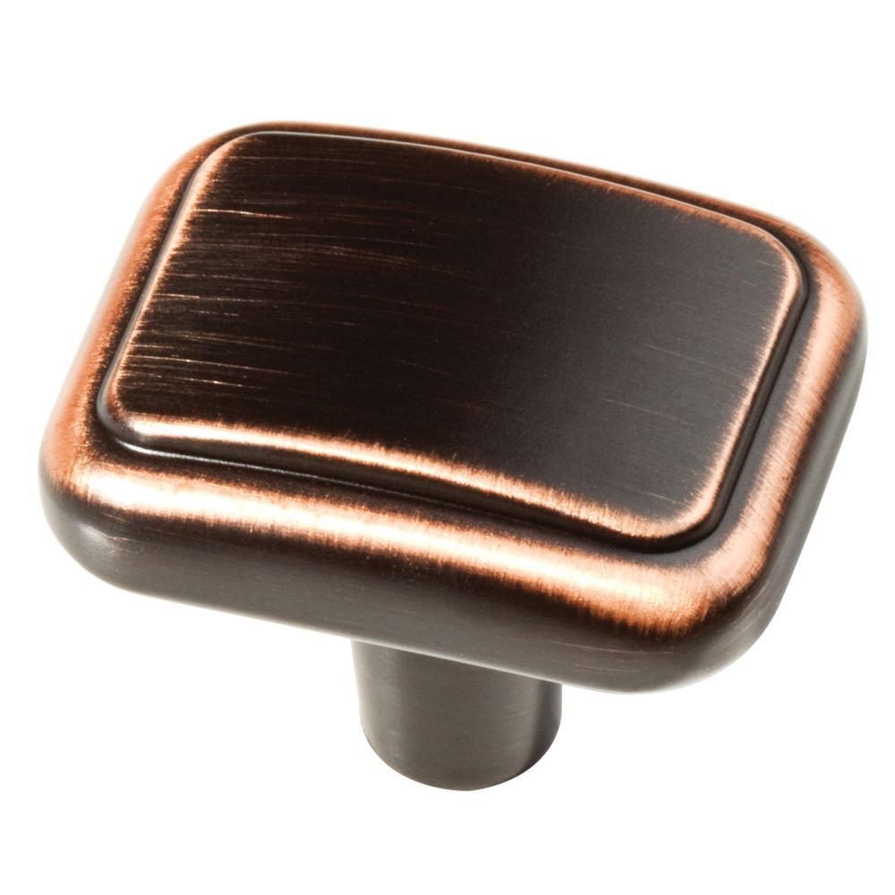 1 1/4" Knob in Bronze with Copper Highlights