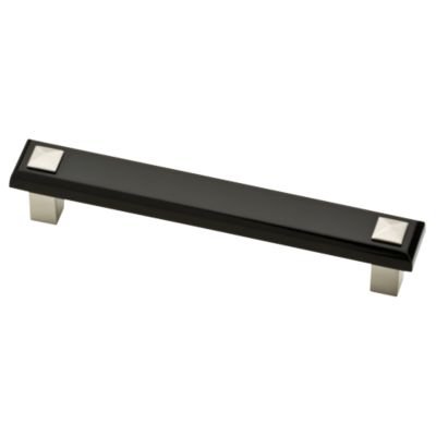 128mm Kaley Pull in Black,Stainless Steel